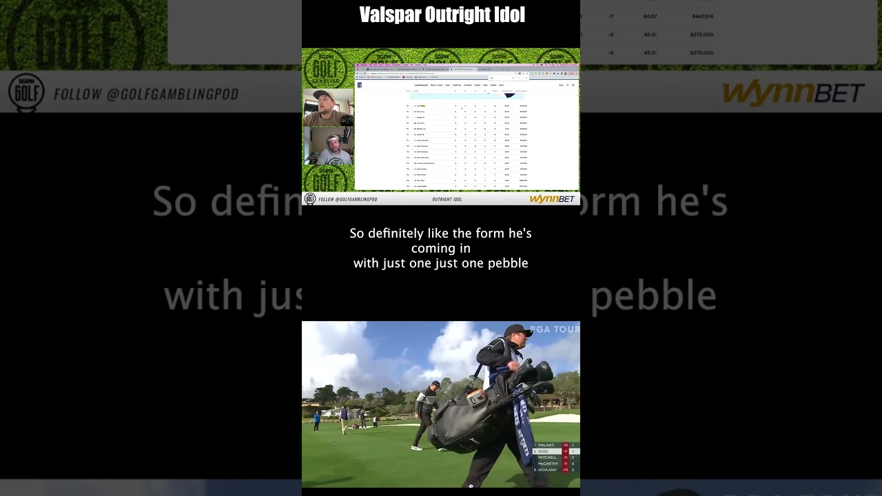 Justin Rose Valspar Outright?