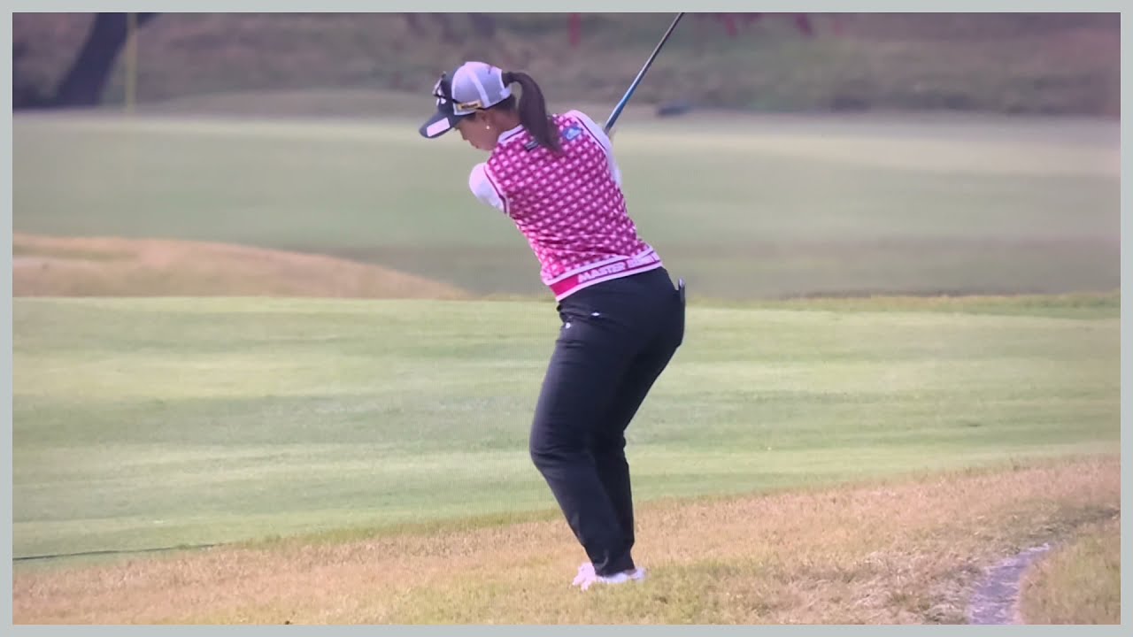 【ゴルフ】 上田桃子　スイング