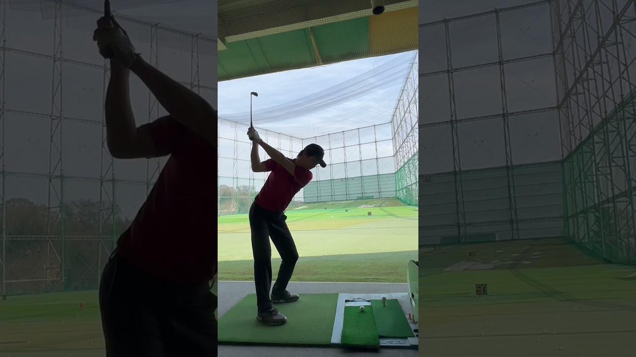 なるべく無駄な動きをなくす #golf #ゴルフ #shorts #タイガーウッズ #ライリング