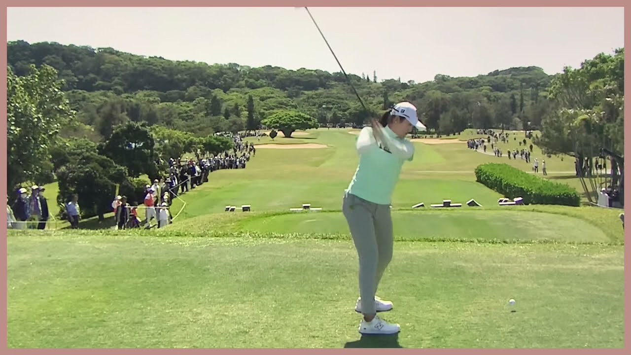 【ゴルフ】 稲見萌寧　スイング