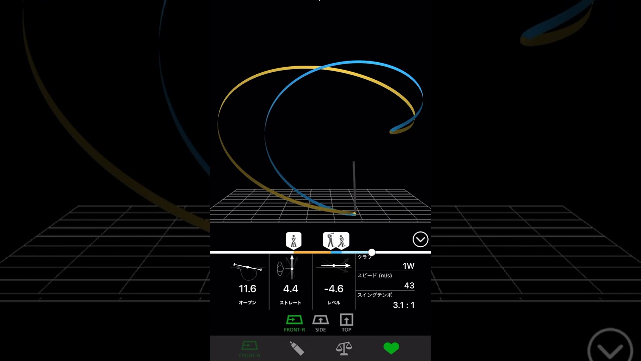 天良枝里子プロ軌道動画～MBS茶屋町ゴルフ倶楽部～Sunday Morning shot!
