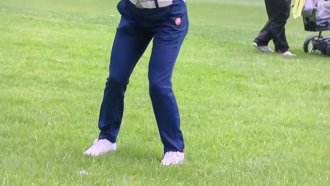 【ゴルフ】 安田祐香 スローモーションスイング 2018大東建託·いい部屋ネット 最終日