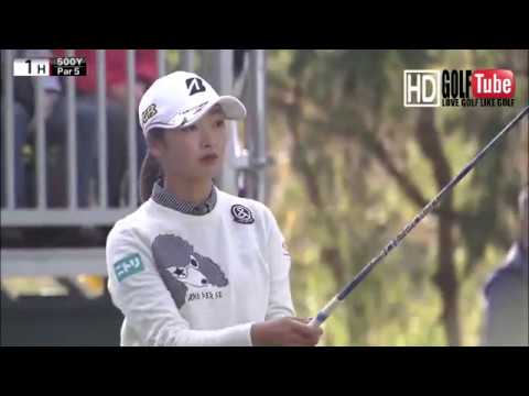 松田鈴英プロ、惜しくも３位T 近々優勝か？(2018三菱)