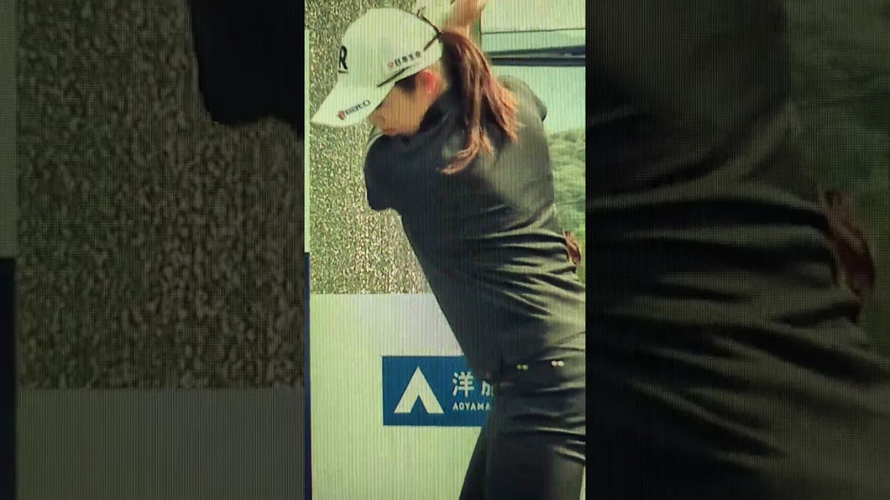 稲見萌寧  TポイントENEOS #shorts #ショート #稲見萌寧