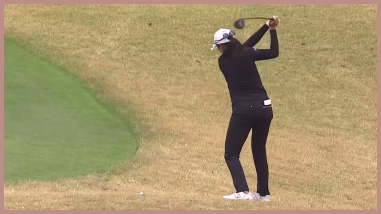 【ゴルフ】 稲見萌寧　スイング