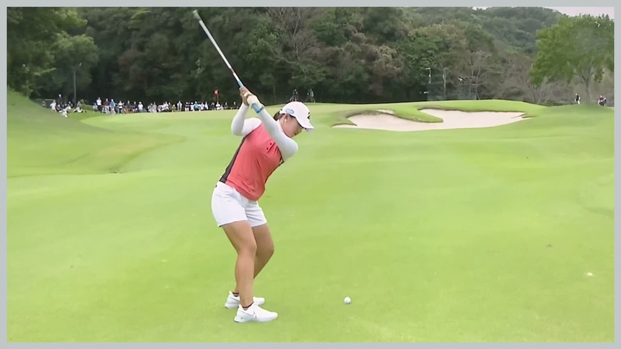 【ゴルフ】 吉田優利　スイング