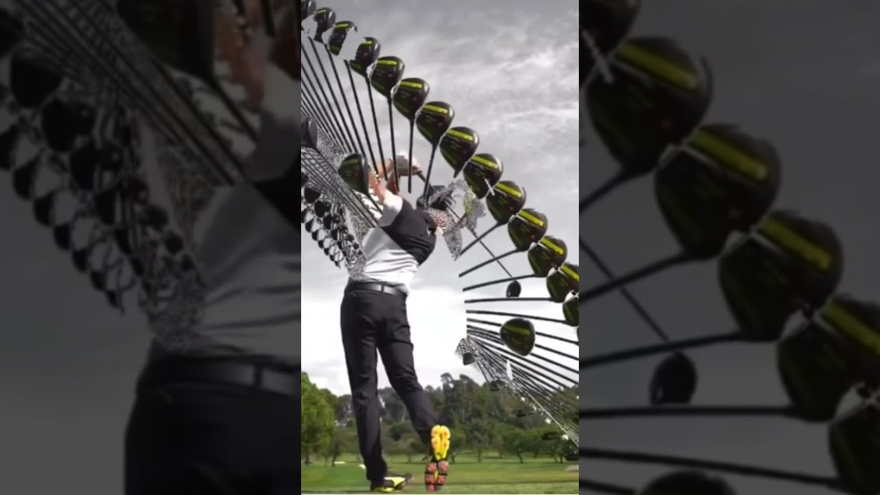 リッキーファウラー ドライバースイング #ゴルフスイング #シャローイング #スイング軌道