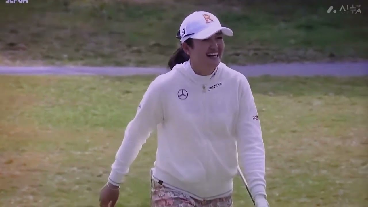 稲見 萌寧プロ💕ダイキンオーキットレディース2023、3日目4打差だから逆転優勝あるよ👍