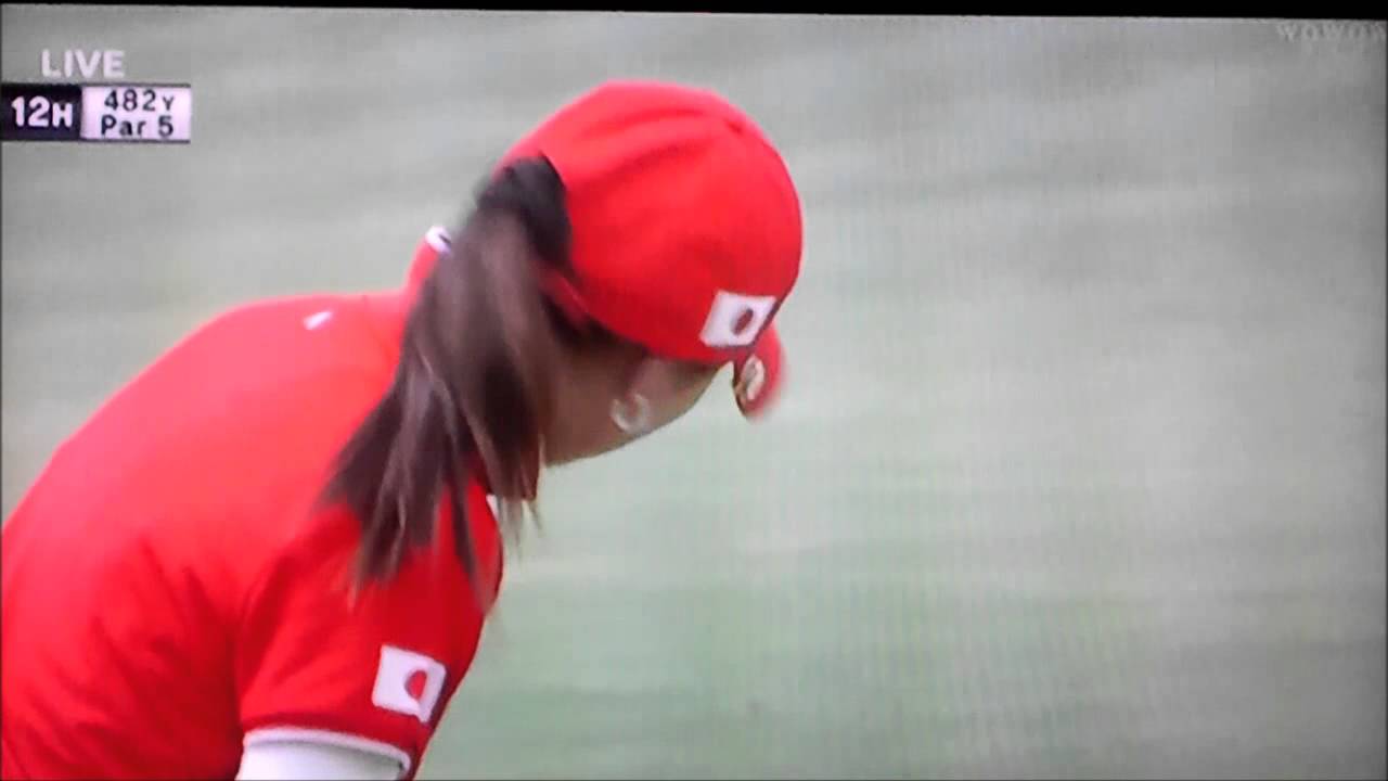 国別対抗戦最終日で　又も魅せた・・横峯さくらさんの　今年海外試合5発目！のイーグル！