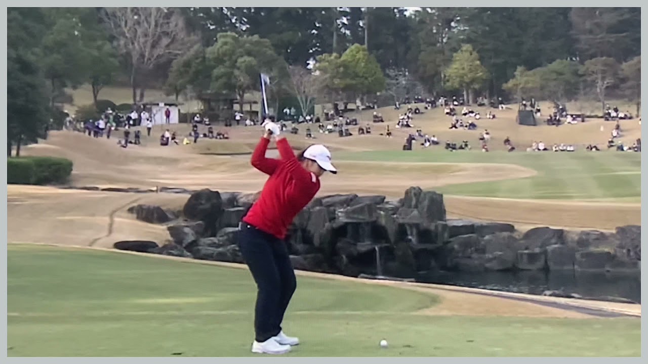 【ゴルフ】 西郷真央　スイング