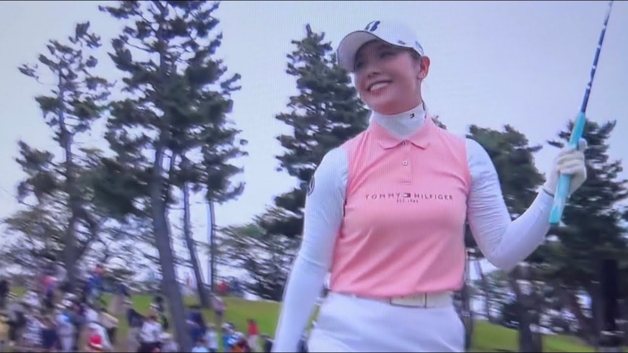 資生堂 レディスオープン　JLPGAツアー2022シーズン第18戦　　　　　　　　　　　　　最終日(7/3) 3日間は猛暑の中のプレー、最終日は雲りで少し暑さ和らぐ　青木 瀬令奈　吉田 優利