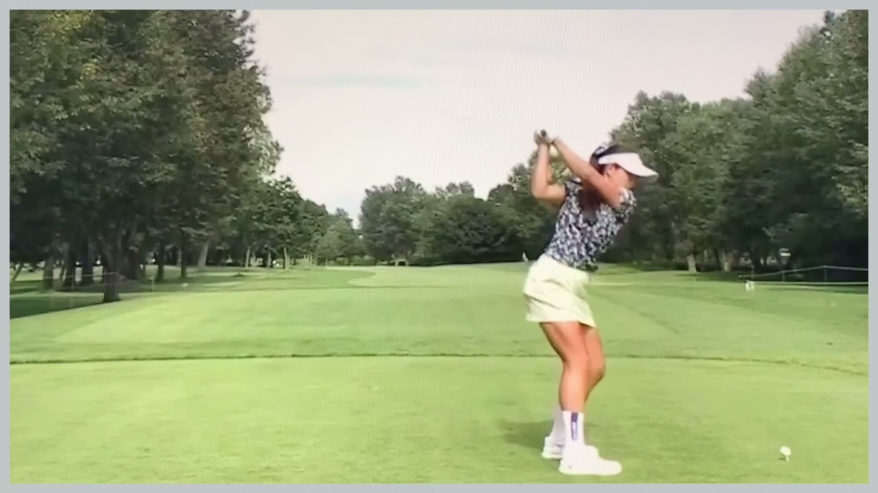 【ゴルフ】 河本結　スイング