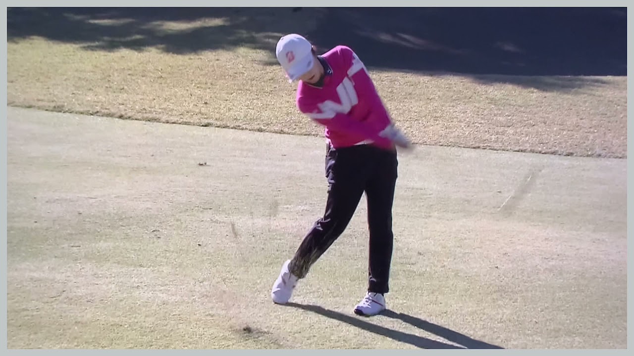 【ゴルフ】 古江彩佳　スイング