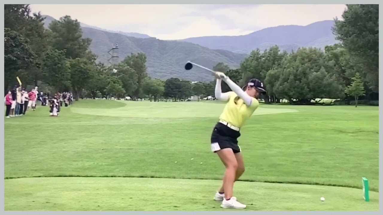 【ゴルフ】 吉田優利　スイング