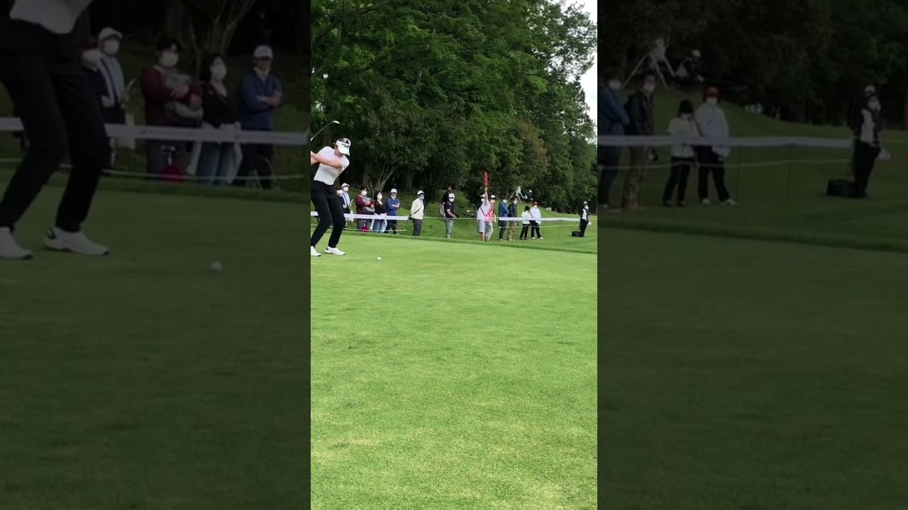 【原英莉花プロ】ティーショット