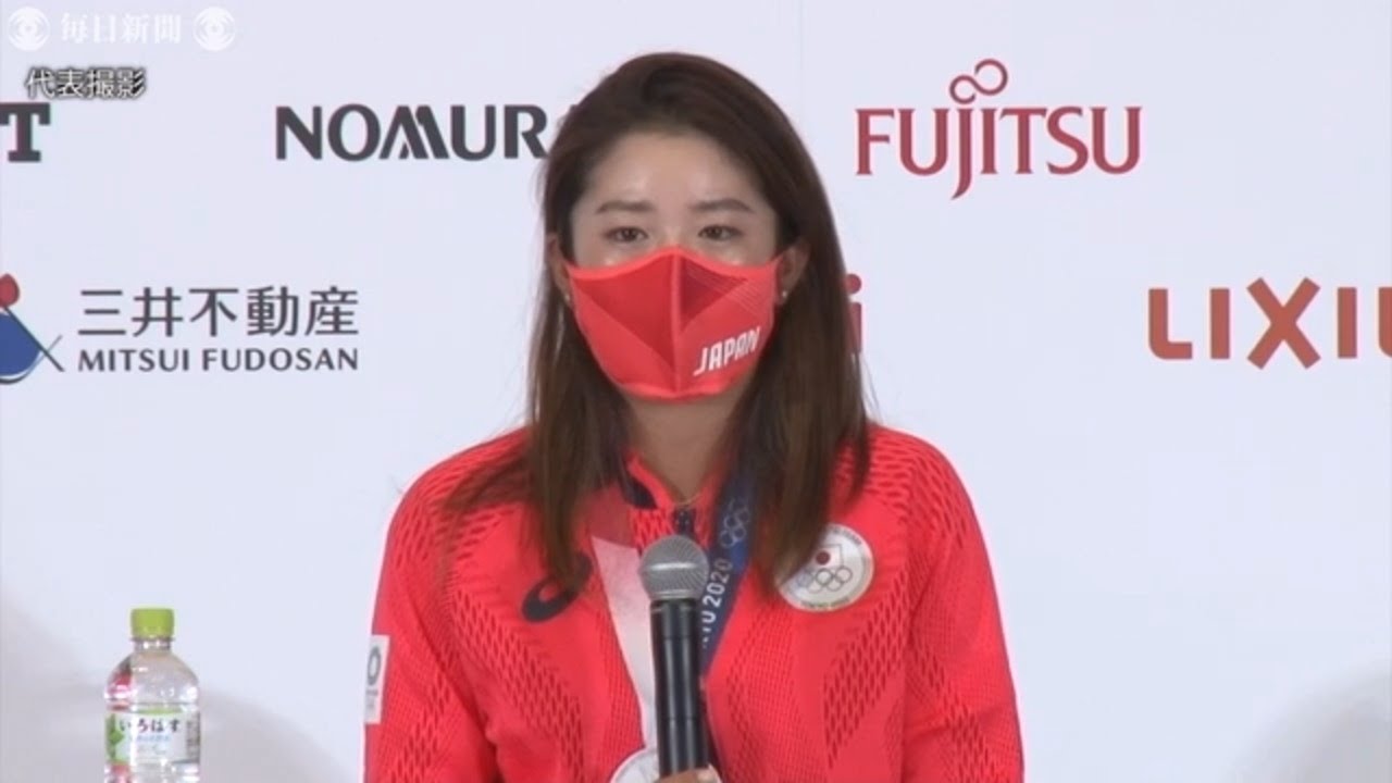 ゴルフ銀メダルの稲見萌寧　日本初快挙に「重大な任務果たした感じ」