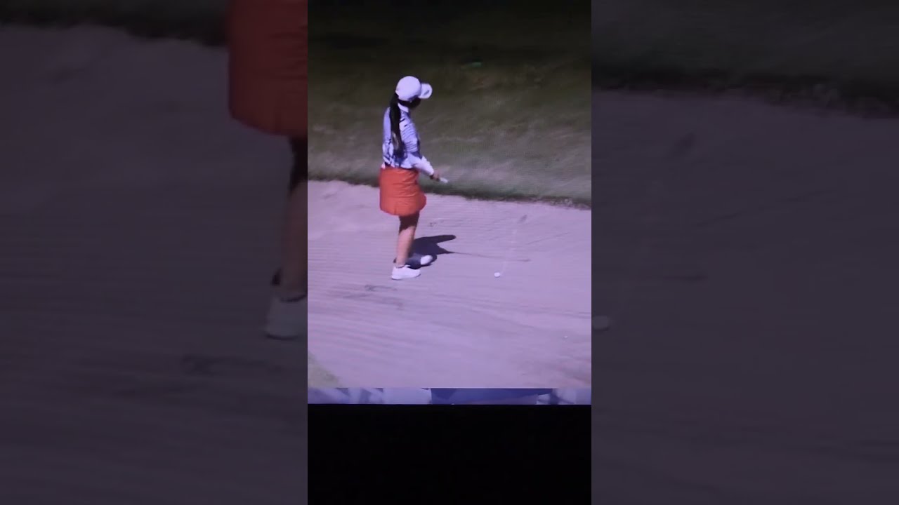 吉田優利  ショットがギャラリーを直撃  #shorts #ショート #吉田優利