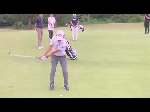 石川遼 ゴルフ スイング スローモーション