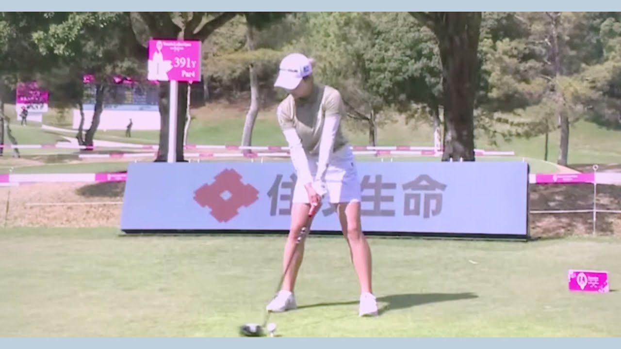 【ゴルフ】 山路晶　スイング