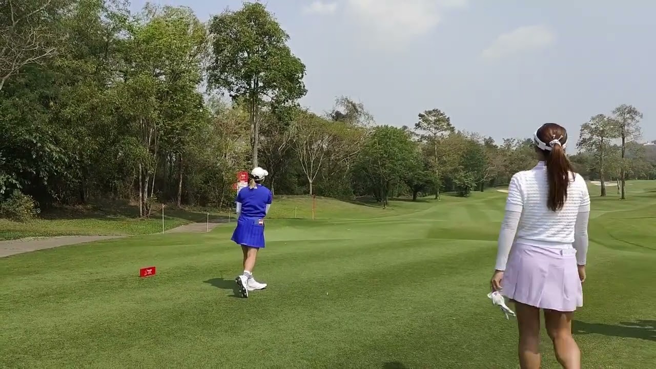 Honda LPGA Thailand 2023 初日 渋野日向子、モリヤ・ジュタヌガーン、チョンインジ、5 -9番ホール