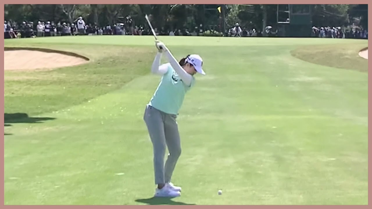 【ゴルフ】 稲見萌寧　スイング