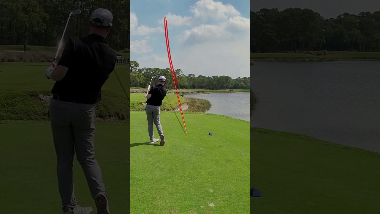 Golf - Tough Par 3 - Go For The Pin You Chicken S***