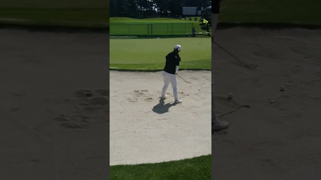 吉田優利  練習中  日本女子オープンゴルフ  #shorts #ショート