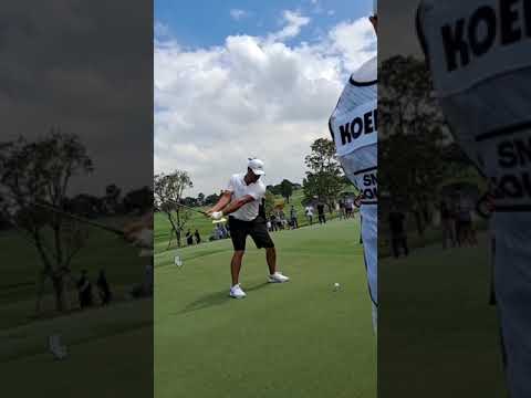 Brooks Koepka Livgolf Thailand 2022 Driver swing