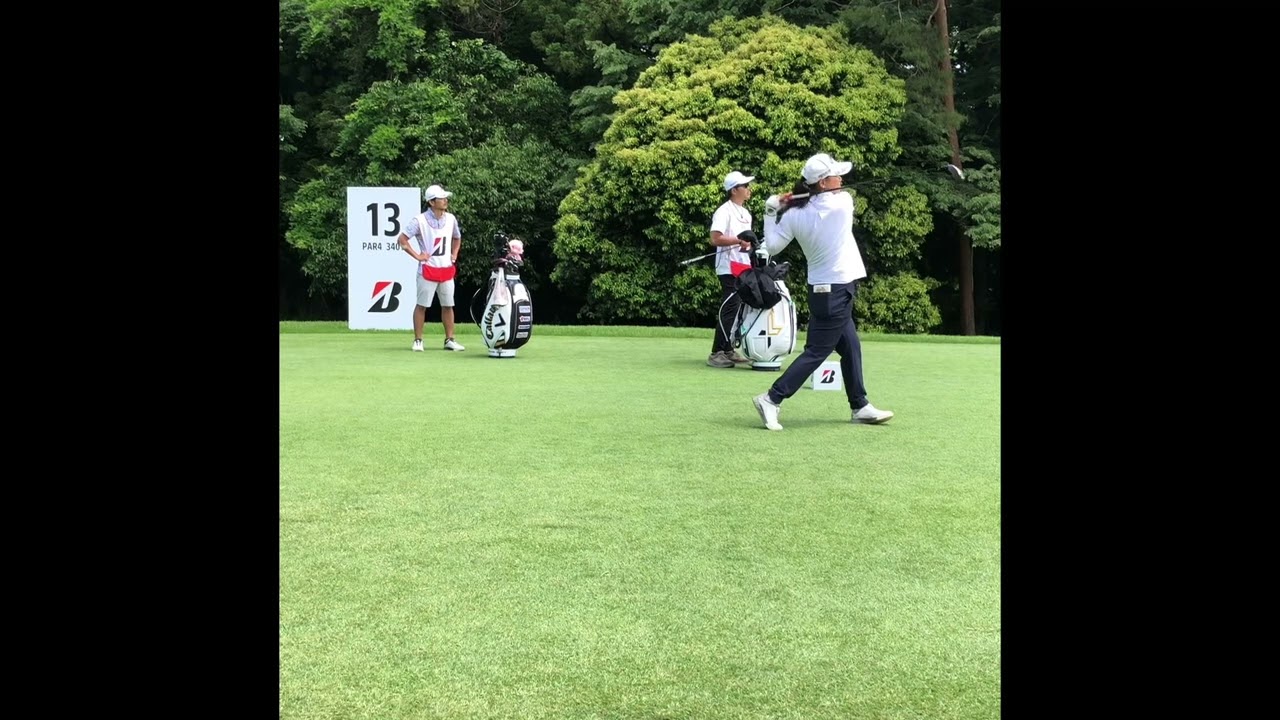 【横峯さくらプロ】スローモーション