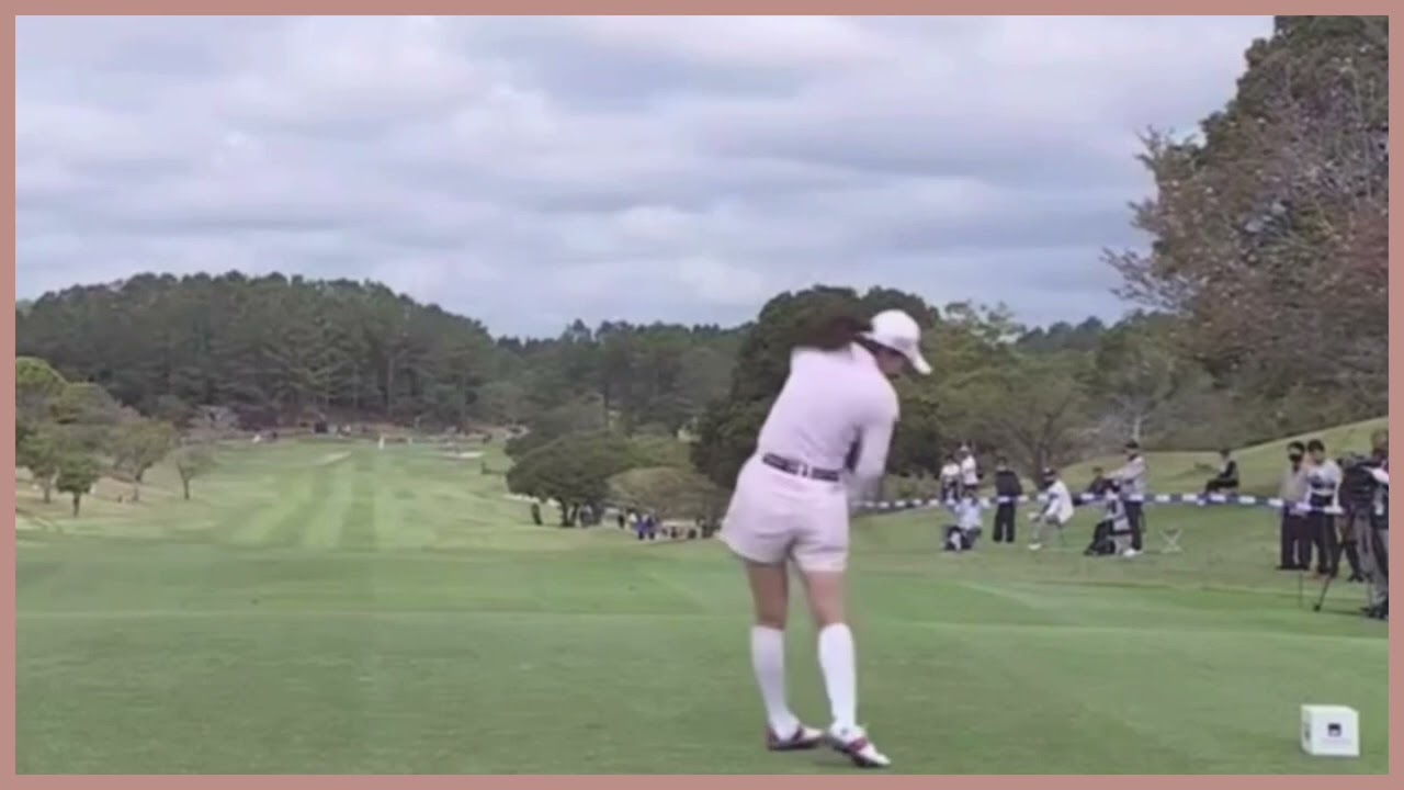 【ゴルフ】 堀 琴音　スイング
