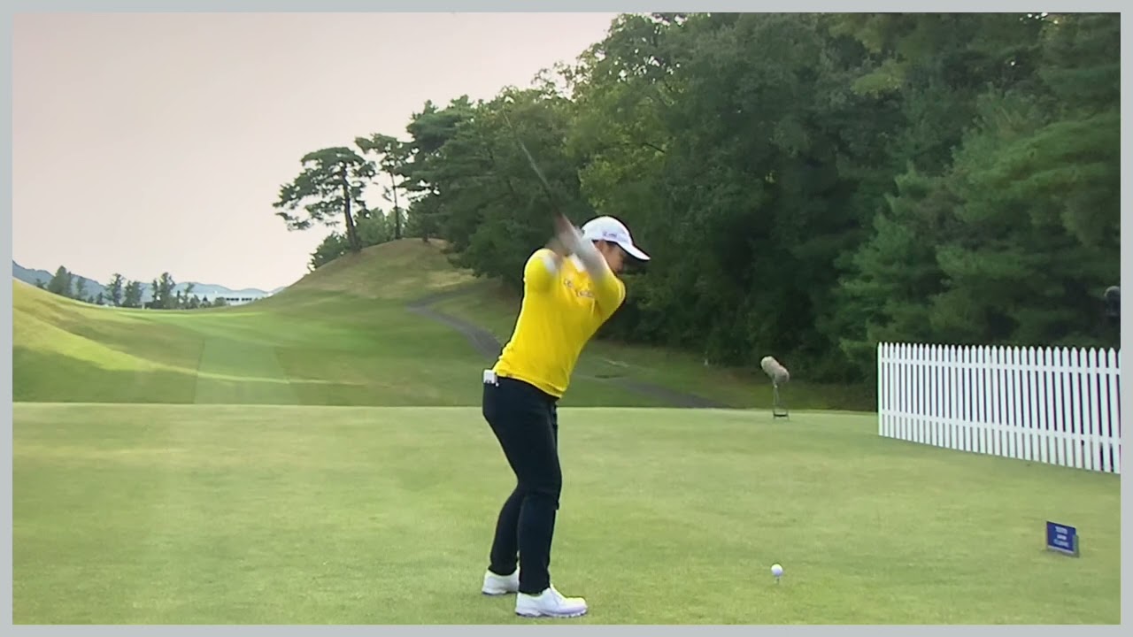 【ゴルフ】 西郷真央　スイング