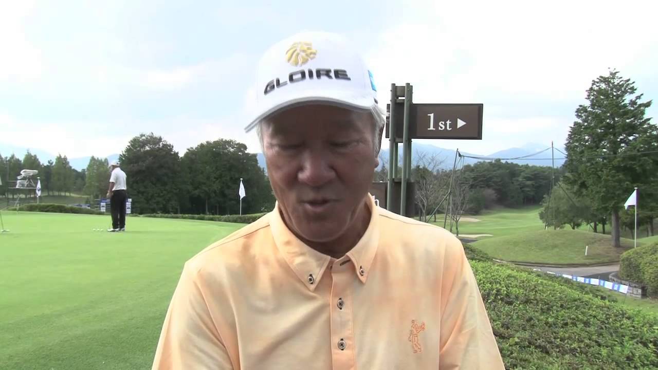 日本プロシニア 住友商事杯 　青木功選手インタビュー