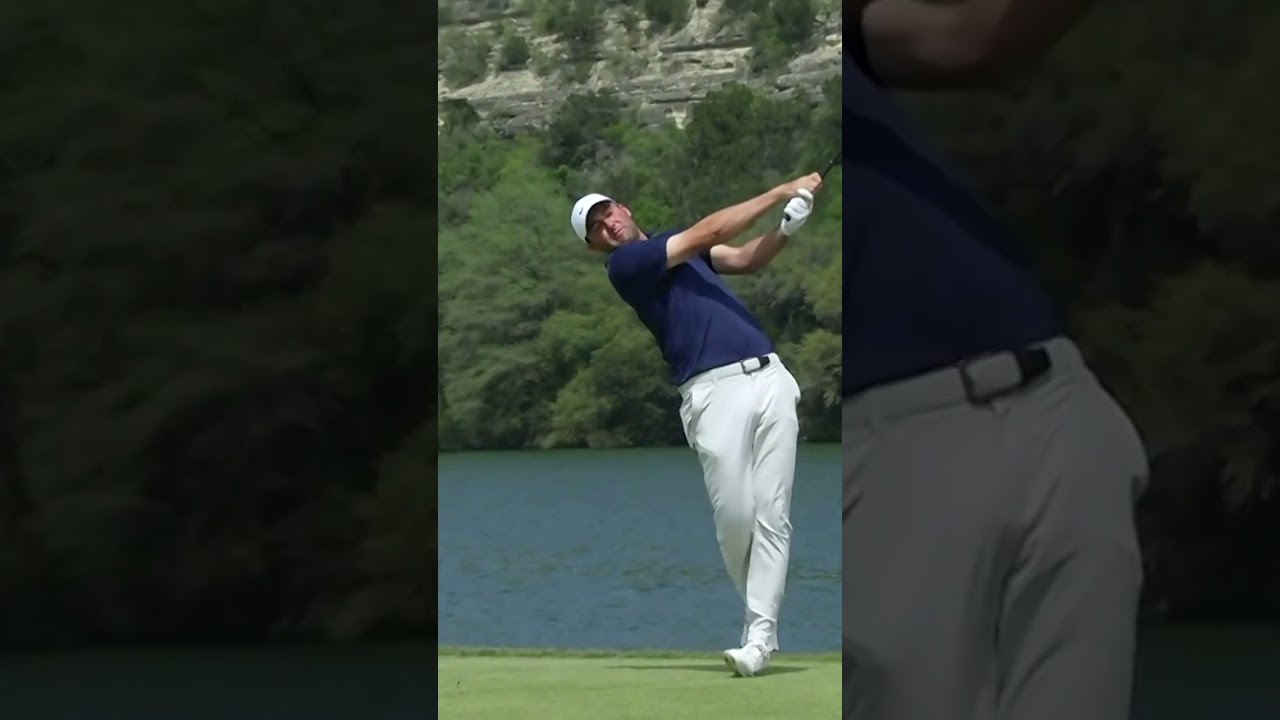 Scottie Scheffler's footwork 🕺