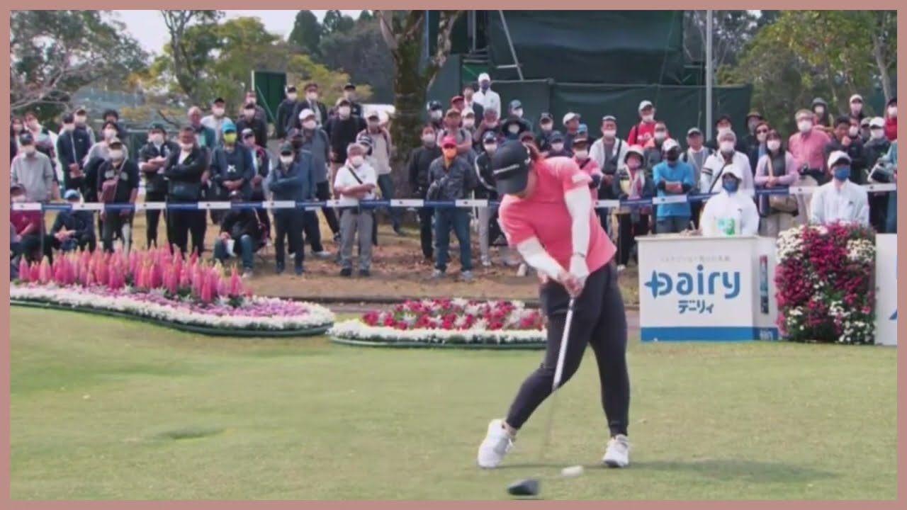 【ゴルフ】 西郷真央　スイング