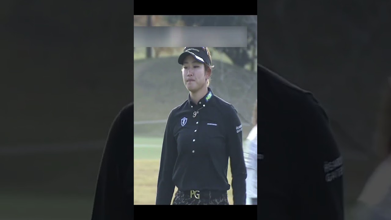 原英莉花プロ 飲みかけのペットボトルでも爽やか【女子プロゴルフ】#shorts