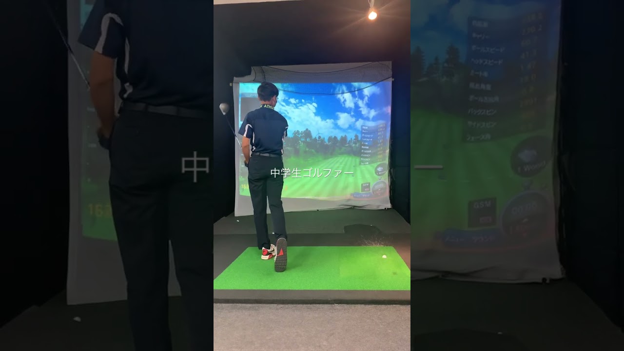 中学生ゴルファー。　夢はタイガーウッズになる事です。