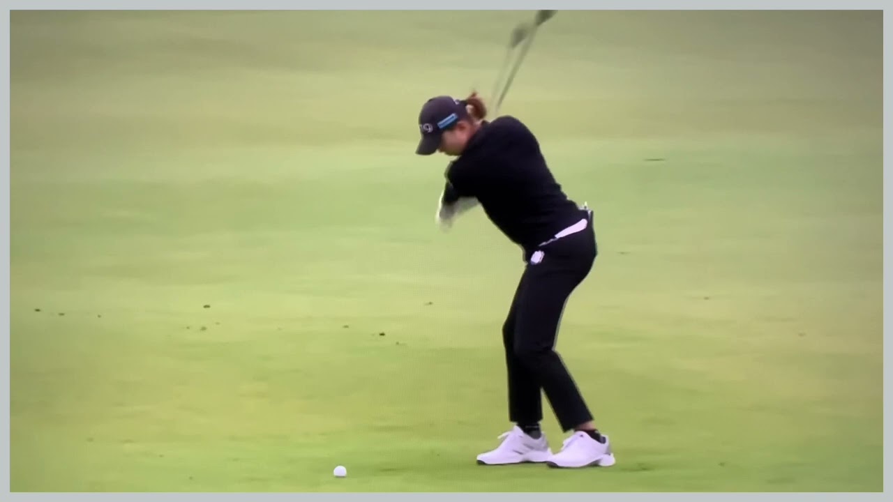 【ゴルフ】 渋野日向子　スイング