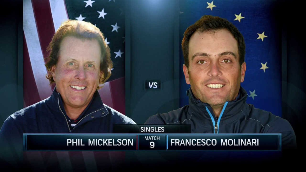 明暗が分かれたフィル・ミケルソンとフランチェスコ・モリナーリ | Phil Mickelson Fails Again in Sunday Singles