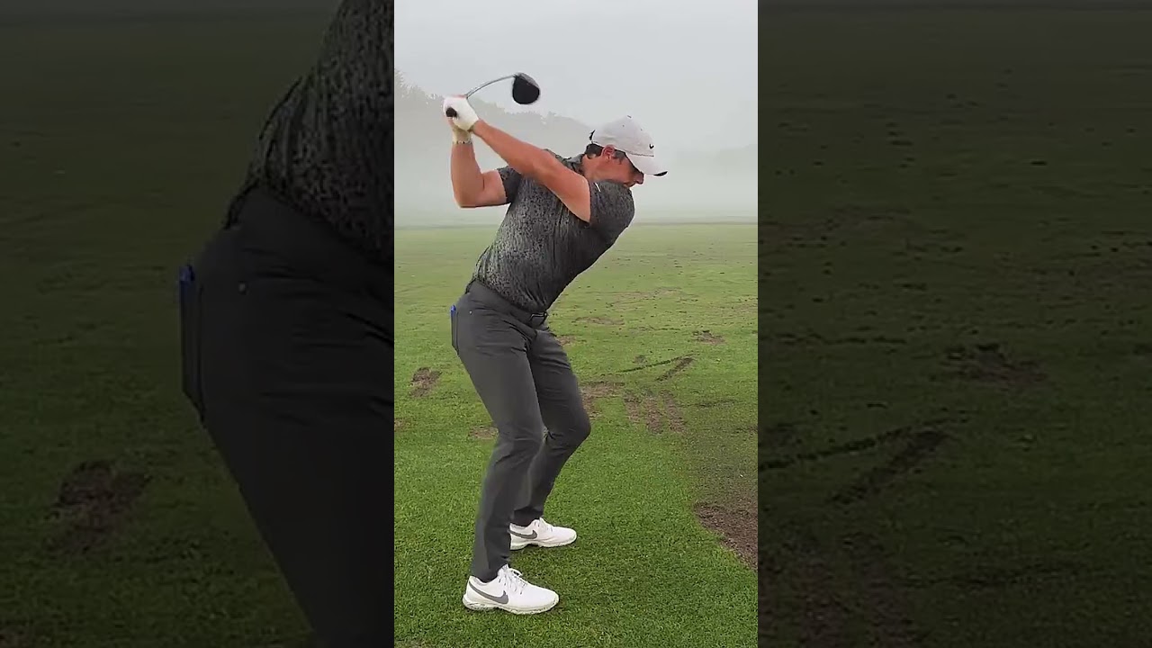 Rory Mcilroy Body Rotation with Driver Swing
