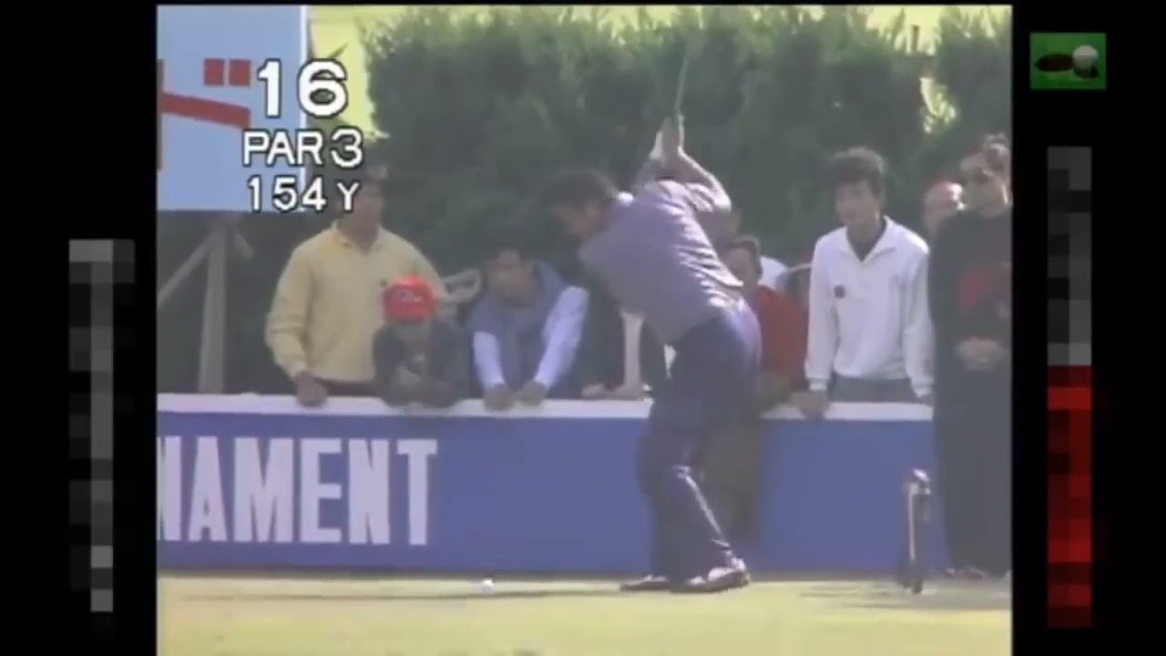 ジャンボ尾崎プロの飛球線前方からのスイング動画から学ぶ！パーシモン加藤の勝手に解説入り^^;