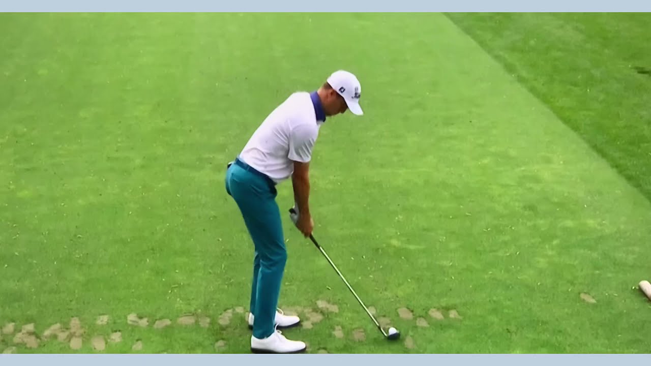 【ゴルフ】 ジャスティン•トーマス　スイング