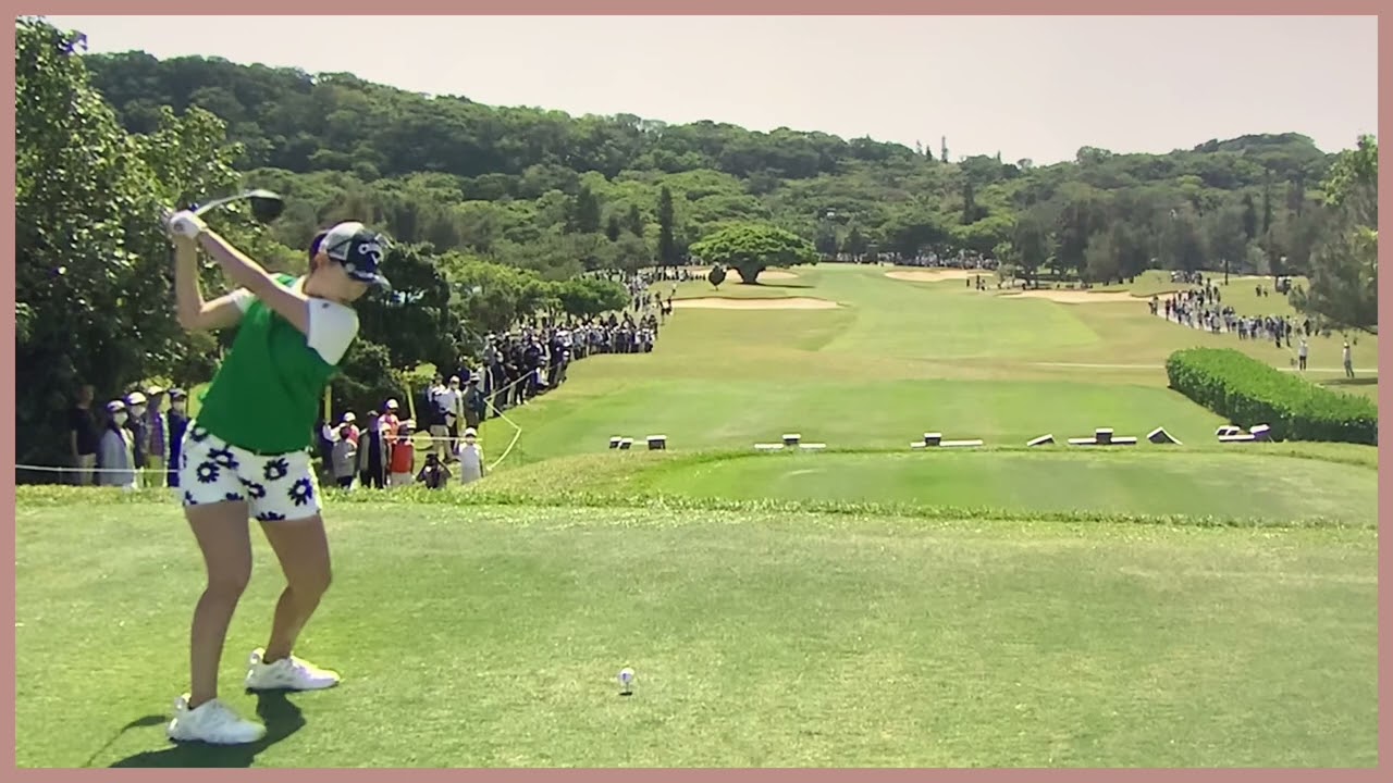 【ゴルフ】 上田桃子　スイング
