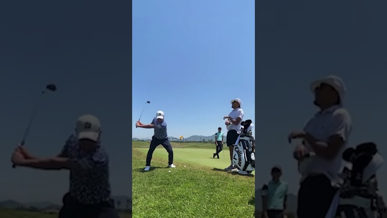 ⛳️堀川未来夢 lob shot☄️