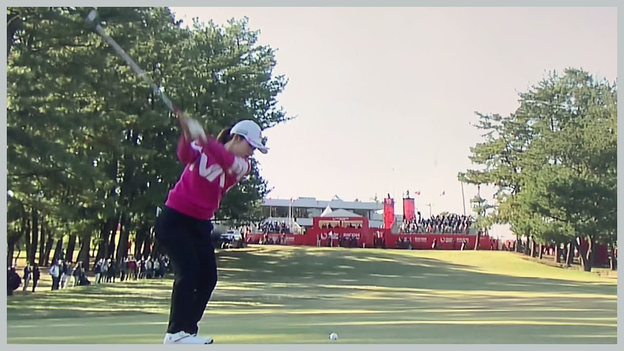 【ゴルフ】 古江彩佳　スイング
