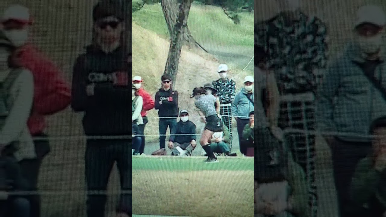 原英莉花  9番ティーショット  #shorts #ヤマハレディース #原英莉花