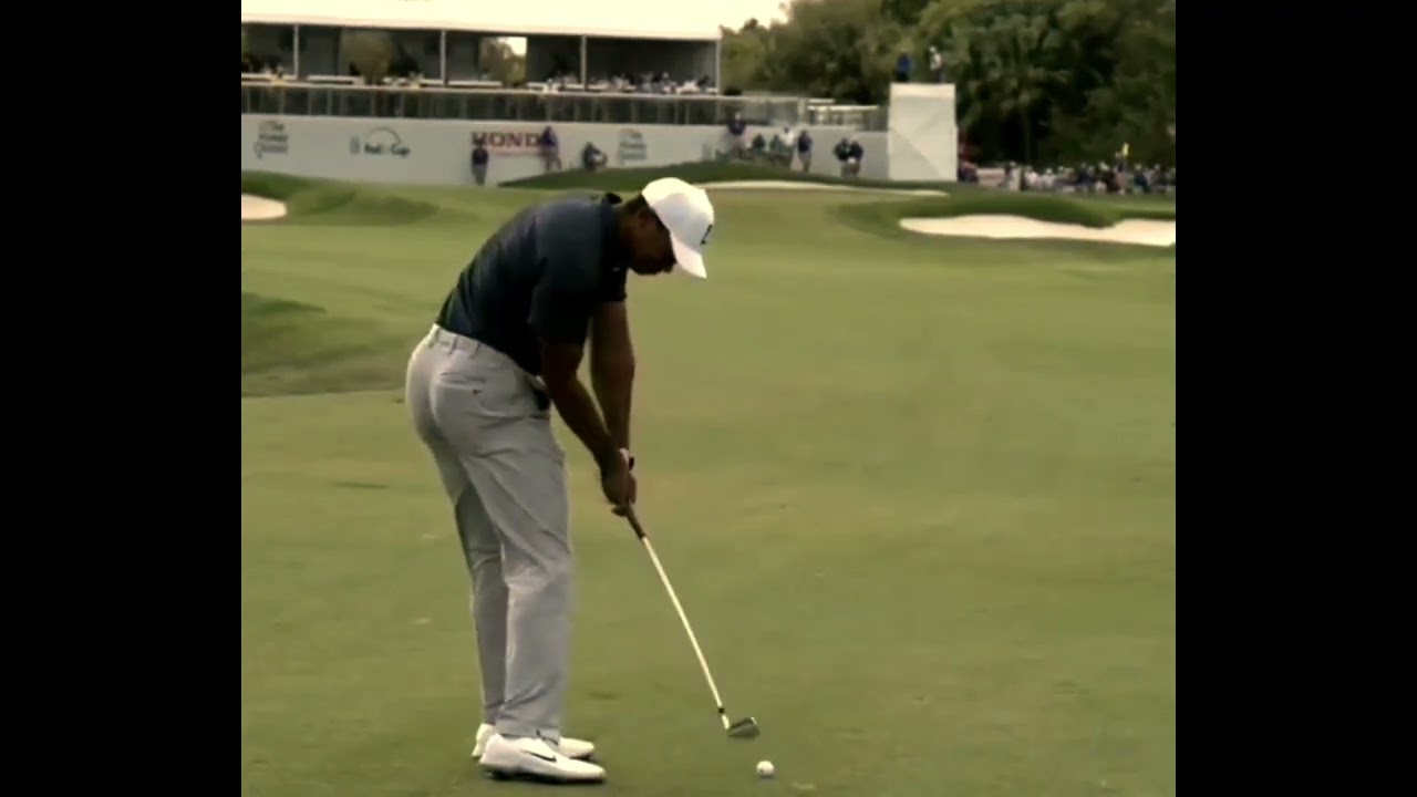 タイガーウッズ・アイアンスイングスロー