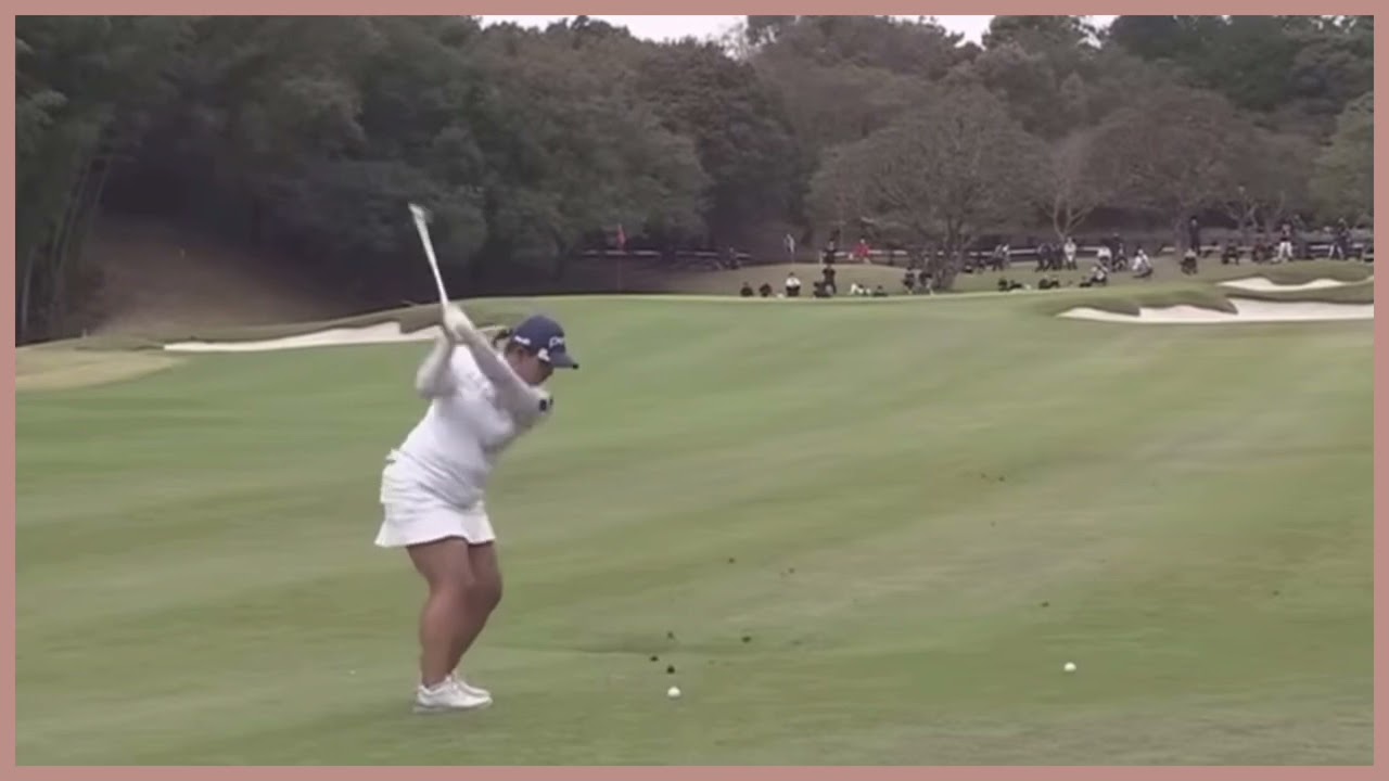 【ゴルフ】 鈴木愛　スイング