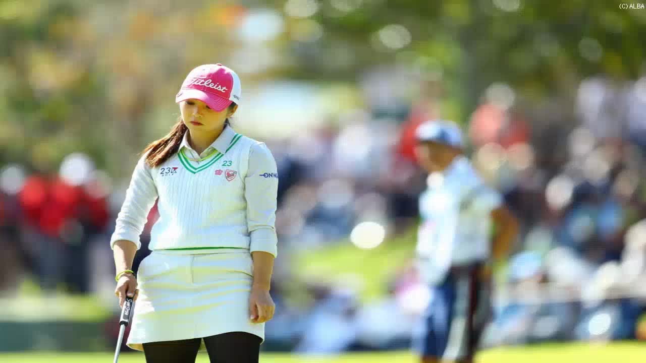 「しばらくゴルフはやりたくない」 菊地絵理香はグリーンで苦しみ失速