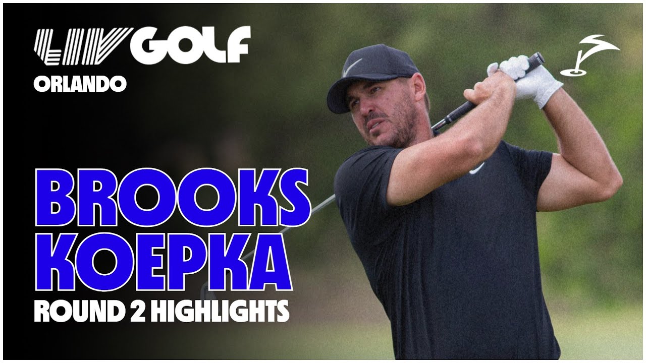 Brooks Koepka Round 2 Leader Highlights | LIV Golf Orlando