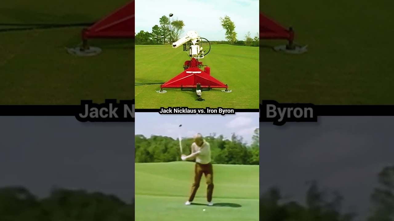 Jack Nicklaus vs. Iron Byron Slow Motion